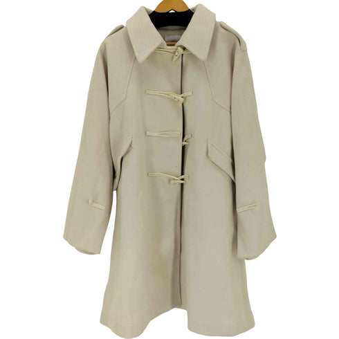ウィルフリー willfully tent toggle jersey melton various midi coat レディース FREE